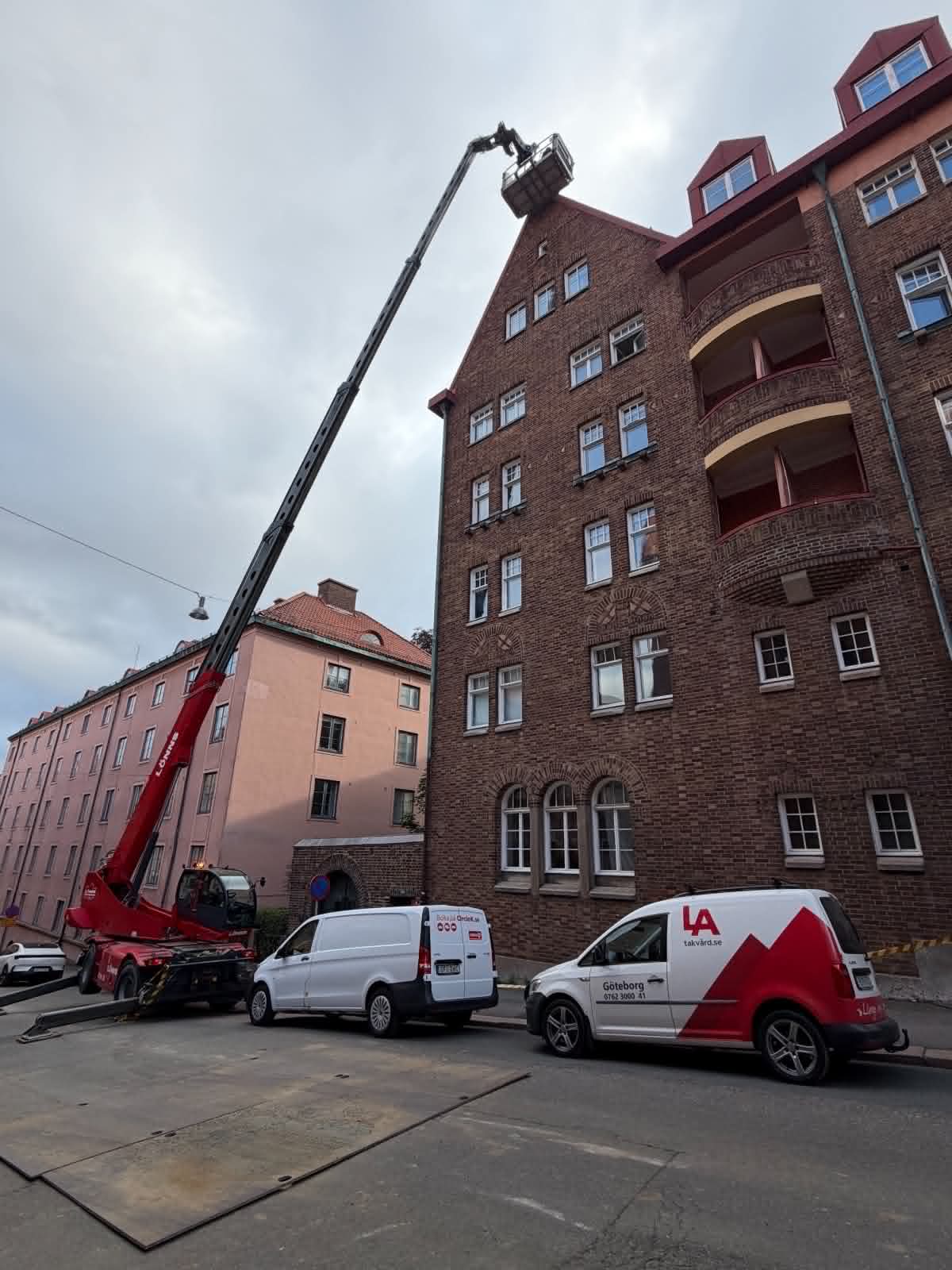 LA Takvårds arbete i Göteborg